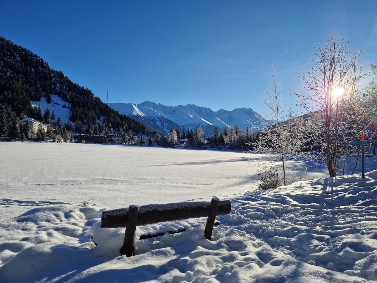 Superbe Appartement Champex-Lac Avec Piscine Et Sauna Buitenkant foto