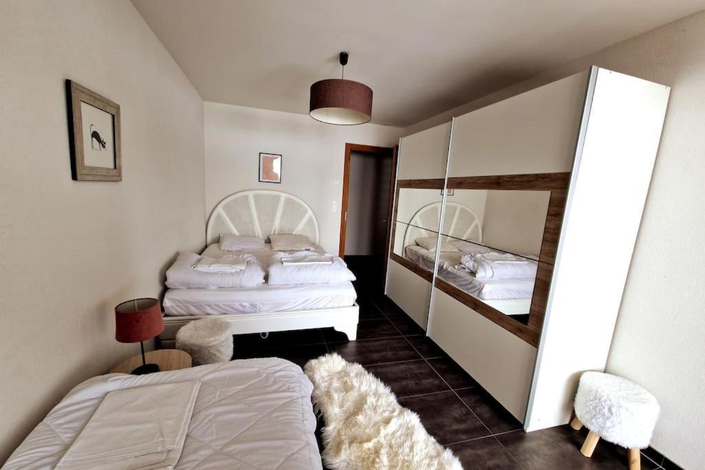 Superbe Appartement Champex-Lac Avec Piscine Et Sauna Buitenkant foto